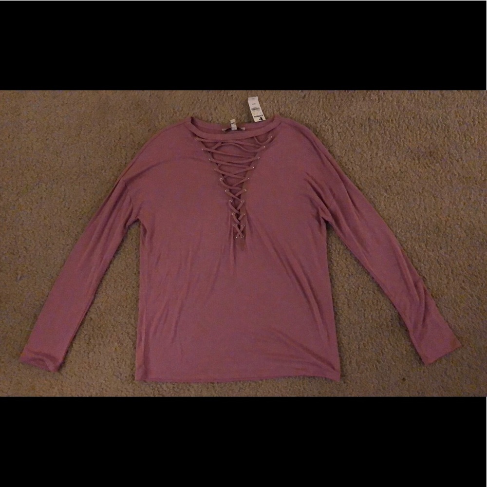 BRAND NEW - Pink Express Long Sleeve Shirt